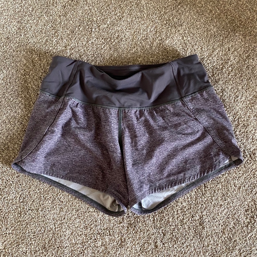 Grey Lululemon Shorts